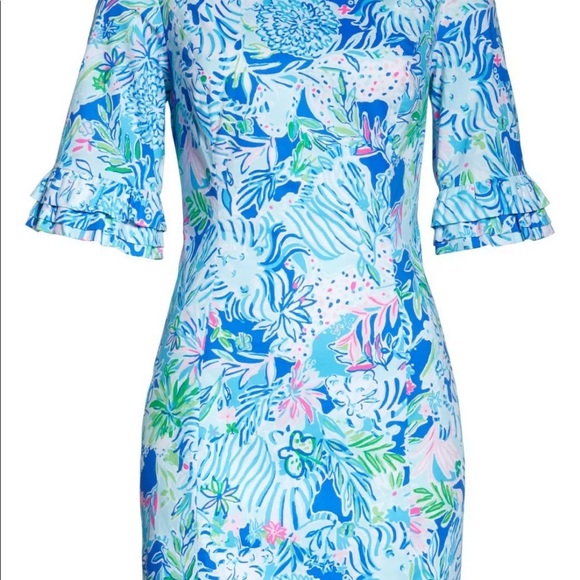 Lilly Pulitzer Fiesta Stretch Dress - Picture 7 of 8